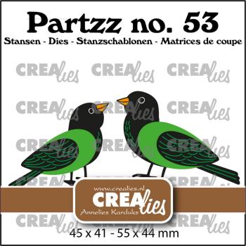 Crealies - Partzz Dies 2 Birds 