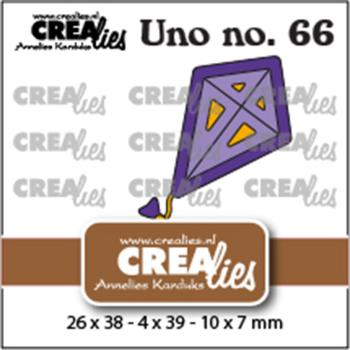 Crealies - Uno Stanzschablone Kite Small 