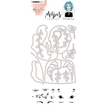 Studio Light -  Stempel mit Stanze Missees Stamp - Cutting Die Chiquita