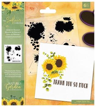 Crafters Companion - Sunflower Bou - Clear Stamps