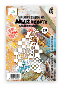 AALL and Create Checkered Figures  Stamps - Stanze A6