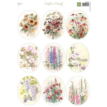 Marianne Design - Mattie's mooiste Field bouquets ovals
