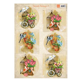 Marianne Design -  Birds - birdcages 2 
