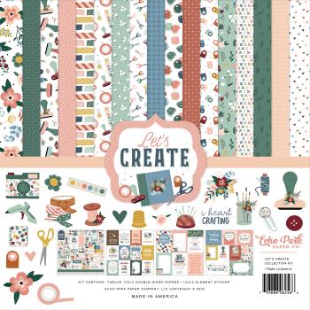 Echo Park "Let's Create" 12x12" Collection Kit