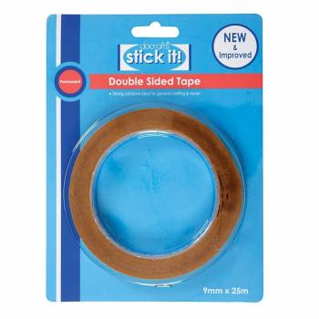 Docrafts Stick It! Double Sided Tape 9mm...