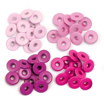 We R Memory Keepers Wide Eyelets Pink Eyelet