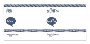 We R Memory Keepers - Envelope wrap washi roll everyday