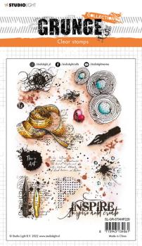 Studio Light - Clear Stamp Grunge collection Inspire and Create Grunge Stamps   - Stempel
