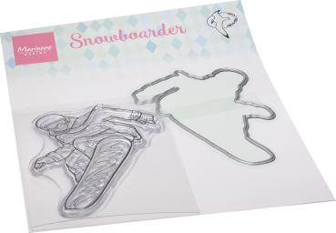 Marianne Design - Stamp & Die Hetty's Snowboarder 