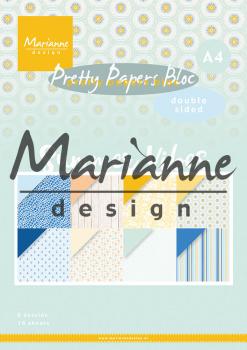Marianne Design -   Summer Vibes  - Paper Pad  A4 - Designpapier 