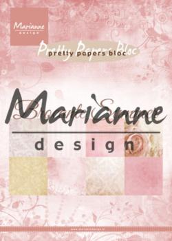 Marianne Design -   Brocante Summer  - Paper Pad  A5 - Designpapier 