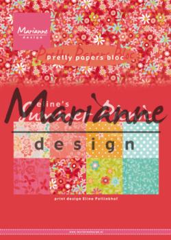 Marianne Design -   Eline's Summer Picnic  - Paper Pad  A5 - Designpapier 