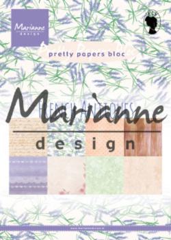 Marianne Design -   Els's French Antiques  - Paper Pad  A5 - Designpapier 