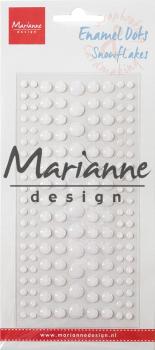 Marianne Design - Enamel Dots -  Snowflakes 
