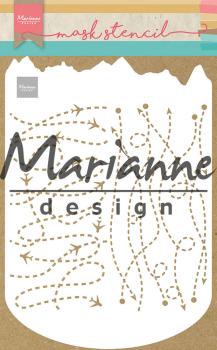 Marianne Design - Stencil -  Slimline Travel  - Schablone 