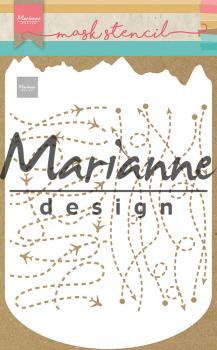 Marianne Design - Stencil - Slimline Travel - Schablone 