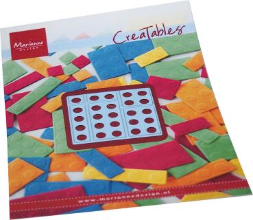 Marianne Design Creatables - Dies - Bricks - Präge- und Stanzschablone 