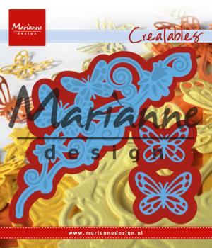 Marianne Design Creatables - Dies - Butterfly Border - Präge- und Stanzschablone 