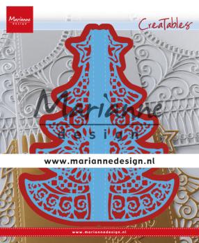 Marianne Design Creatables - Dies -  Gate Folding Dies Christmas  - Präge- und Stanzschablone 