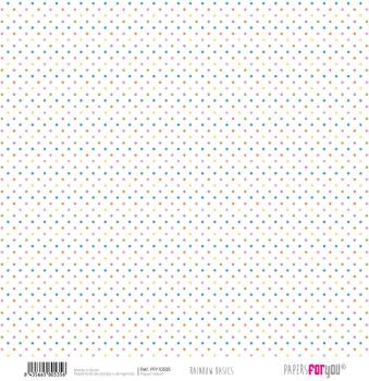 Papers For You - Vellum Paper Pack- Rainbow Basics 30 x 31 cm 