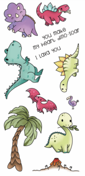 LDRS-Creative Baby Dino  Clear Stamps