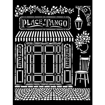 Stamperia Schablone - Stencil "Desire Place Tango"