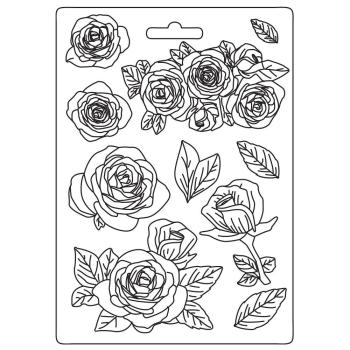 Stamperia - Soft Mould - " Desire Roses" - Gießform 