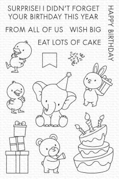 My Favorite Things Stempelset "Eat Lots of Cake" Clear Stamp Set