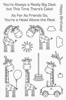 My Favorite Things Stempelset "Joyful Giraffes" Clear Stamp Set