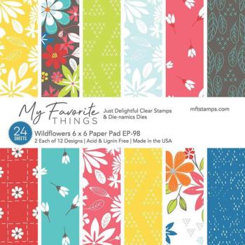 My Favorite Things Wildflowers 6x6 Inch Paper Pad