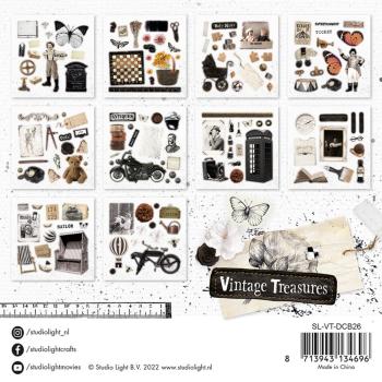 Studio Light -  Vintage Treasures - Die Cut Pad (SL-VT-DCB26) - Stanzteile