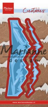 Marianne Design Creatables - Dies -  Horizon Snowy Mountains  - Präge - und Stanzschablone 