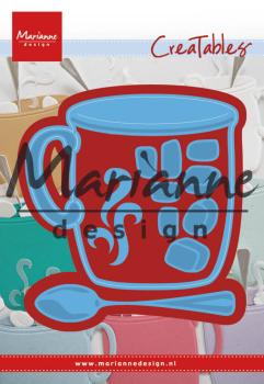 Marianne Design Creatables - Dies - Hot Drink  - Präge - und Stanzschablone 