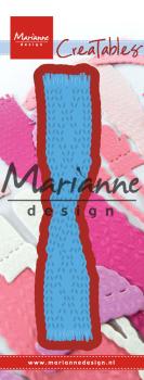 Marianne Design Creatables - Dies - Knitted Scarf - Präge - und Stanzschablone 