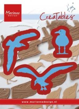 Marianne Design Creatables - Dies - Tiny's Sea Gulls - Präge - und Stanzschablone 