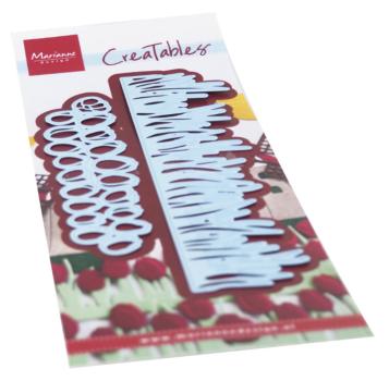 Marianne Design Creatables - Dies - Tulip Border - Präge - und Stanzschablone 