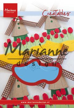 Marianne Design Creatables - Dies - Wooden Shoe - Präge - und Stanzschablone 