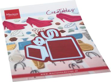 Marianne Design Creatables - Dies - Shopping Bags - Präge - und Stanzschablone 