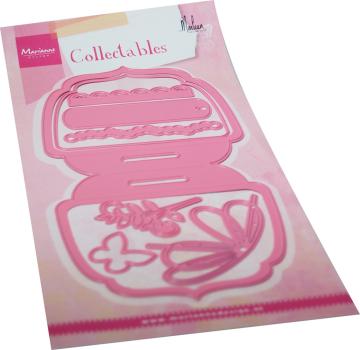 Marianne Design Collectables - Dies - by Marleen Bag Topper Bow - Präge - und Stanzschablone 