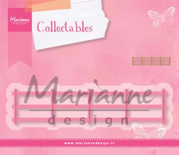 Marianne Design Collectables - Dies - Farmers Fence - Präge - und Stanzschablone 
