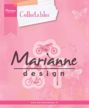 Marianne Design Collectables - Dies - Village Decoration Set 4 - Präge - und Stanzschablone 