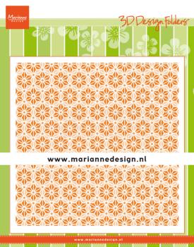 Marianne Design - Design Folder - Embossingfolder  -  Japanese Stars  - Prägefolder 