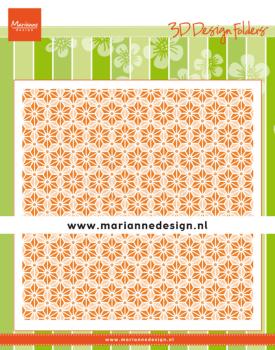 Marianne Design - Design Folder - Embossingfolder  -  Japanese Stars  - Prägefolder 