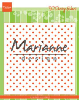 Marianne Design - Design Folder - Embossingfolder  -  Polka Dots  - Prägefolder 