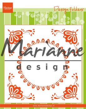 Marianne Design - Design Folder - Embossingfolder  -  Dutch Tile  - Prägefolder 