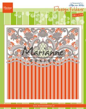 Marianne Design - Design Folder Deluxe - Dies - "Mari" - Prägefolder - Stanzschablone