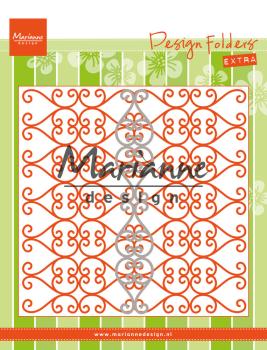 Marianne Design - Design Folder Extra - Dies - "Regency " - Prägefolder - Stanzschablone