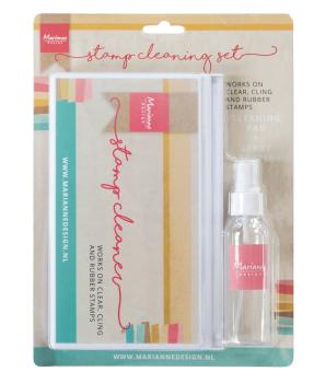 Marianne Design -  Stamp Cleaning Set - Stempelreinigungskissen - Sprühflasche