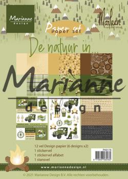 Marianne Design - Paper Set A5 -  by Marleen De Natuur In  