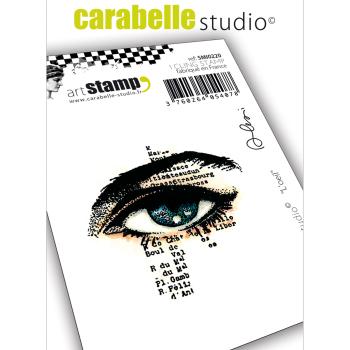 Carabelle Studio - Cling Stamp Art - Auge  